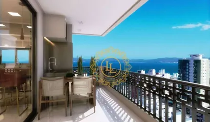 PRÉ-LANÇAMENTO! Apartamento com VISTA MAR e 3 Suítes à venda, 117 m² no Centro - Itapema/SC