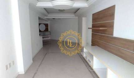 Apartamento Semi Mobiliado com VISTA MAR e 3 dormitórios à venda, 80 m², Quadra Mar - Balneário Camboriú/SC