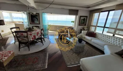 Frente mar maravilhoso! Apartamento  com 3 suítes 2 vagas de garagem e churrasqueira a carvão na sacada integrada., Na melhor localização de Balneário