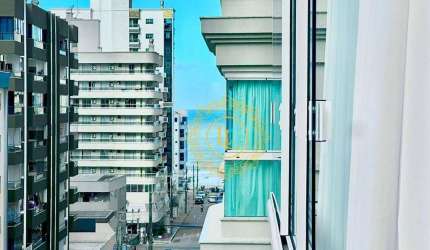 LINDO APARTAMENTO NA MEIA PRAIA EM ITAPEMA SC  MOBILIADO E EQUIPADO  COM VISTA MAR  4 Suítes sendo 2 demi  ?Mobiliado e climatizado ?