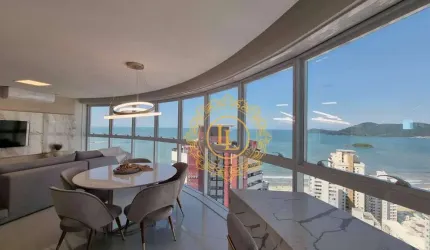LINDO APARTAMENTO EM BALNEÁRIO CAMBORIÚ - SC COM VISTA MAR , ALTO PADRÃO