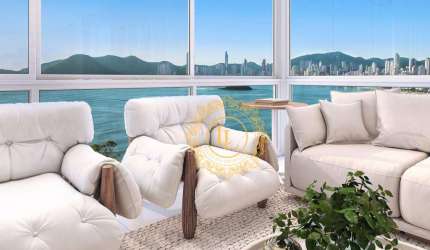 ALTO PADRÃO Apartamento com vista mar e 4 Suítes à venda, 164 m² - Pioneiros - Balneário Camboriú/SC
