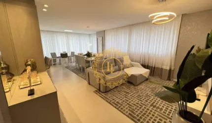 Apartamento finamente mobiliado com 4 dormitórios à venda, 134 m² - Meia Praia - Itapema/SC