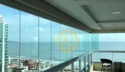 Apartamento com vista mar mobiliado e 5 suítes à venda, Meia Praia - Itapema/SC