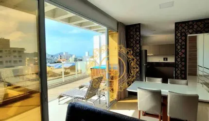 Cobertura Duplex com vista mar e 3 suítes à venda, Mariscal - Bombinhas/SC
