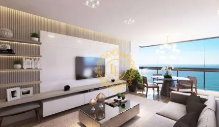 Apartamento com Vista mar e 2 dormitórios à venda - Balneário Piçarras/SC