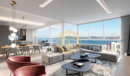 Apartamento Alto Padrão com vista mar e 3 suítes à venda, Meia Praia - Itapema/SC