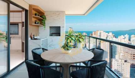 Apartamento com vista mar e 3 suítes à venda, Meia Praia - Itapema/SC