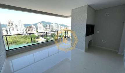 Apartamento com Vista permanente do Mar e 4 suítes à venda, Meia Praia - Itapema/SC