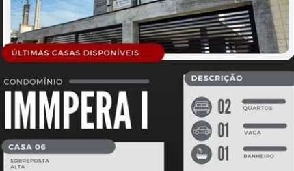 Casa em condomínio à Venda em Guilhermina, Praia Grande - SP