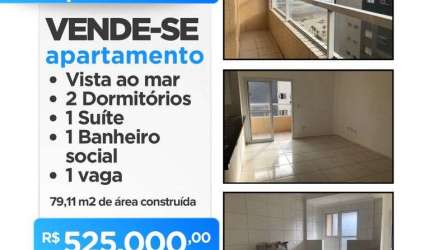 Espetacular apartamento 2 quartos Jardil Real Praia Grande - frente mar