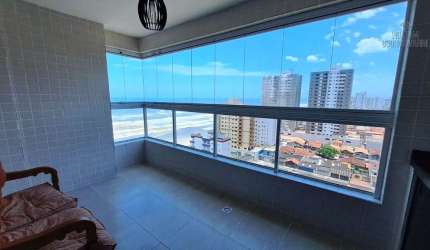 BELÍSSIMO APARTAMENTO 2 QUARTOS E VISTA MAR  NA PRAIA EM MONGAGUÁ!