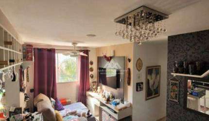 Apartamento com 2 dormitórios à venda, 49 m² por R$ 192.000,00 - Ipiranga - Ribeirão Preto/SP