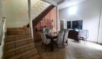 Sobrado com 4 dormitórios, 206 m²  - Ipiranga - Ribeirão Preto/SP