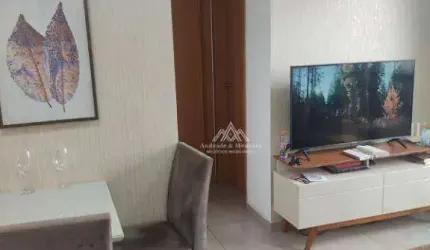 Apartamento com 2 dormitórios à venda, 52 m² por R$ 353.000 - Distrito de Bonfim Paulista - Ribeirão Preto/SP