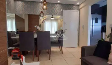 Apartamento com 2 dormitórios à venda, 50 m² por R$ 255.000,00 - Jardim Anhangüera - Ribeirão Preto/SP