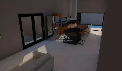 Casa com 3 dormitórios à venda, 156 m² por R$ 962.000,00 - Quintas de São José - Ribeirão Preto/SP