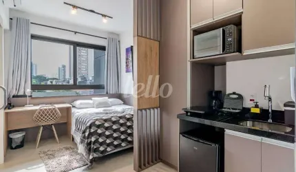 Apartamento para alugar na Rua Turiassu, --, Perdizes, São Paulo, 18 m2 por R$ 5.000