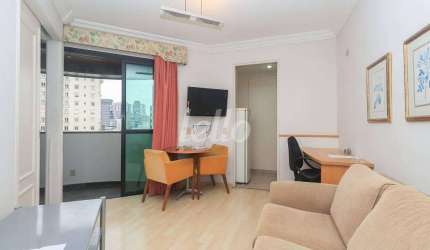 Apartamento com 1 quarto para alugar na Rua da Consolação, --, Cerqueira César, São Paulo, 32 m2 por R$ 2.700