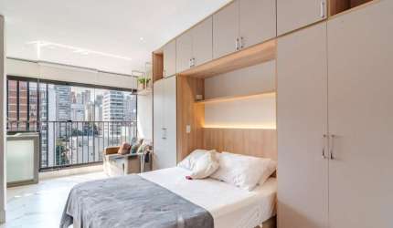 Apartamento com 1 quarto para alugar na Rua Osório Duque Estrada, --, Jardins, São Paulo, 30 m2 por R$ 4.000