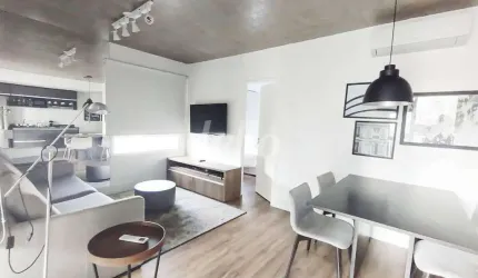 Apartamento com 1 quarto para alugar na Rua Jean Peltier, --, Cidade Monções, São Paulo, 65 m2 por R$ 5.700