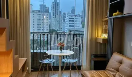 Apartamento com 1 quarto para alugar na Rua Francisco Leitão, --, Pinheiros, São Paulo, 35 m2 por R$ 5.500
