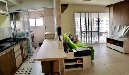 Apartamento com 1 quarto à venda na Rua Marechal Barbacena, 1108, Tatuapé, São Paulo, 54 m2 por R$ 740.000