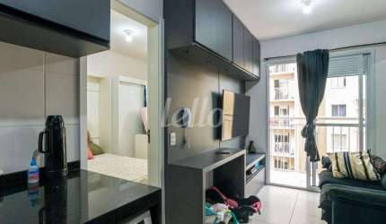 Apartamento com 1 quarto à venda na Praça Alberto Lion, 270, Cambuci, São Paulo, 28 m2 por R$ 255.000