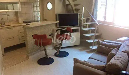 Apartamento com 1 quarto à venda na Rua Gararu, 140, Vila Nova Conceição, São Paulo, 45 m2 por R$ 798.000