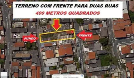 Terreno à venda na Rua Itália Severino, 87, Penha De França, São Paulo, 400 m2 por R$ 583.000