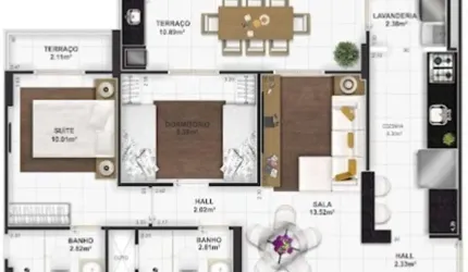 APARTAMENTO TUPI - PRAIA GRANDE SP