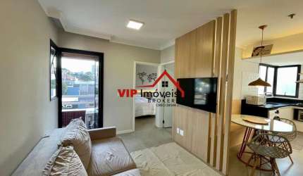 Apartamento Flat reformado porteira fechada no Condomínio Travel Inn Saint Charles