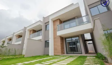 Casa em condomínio fechado com 4 quartos à venda na Carlos Albuquerque de Lima, 209, Eusebio, Eusébio, 132 m2 por R$ 699.000