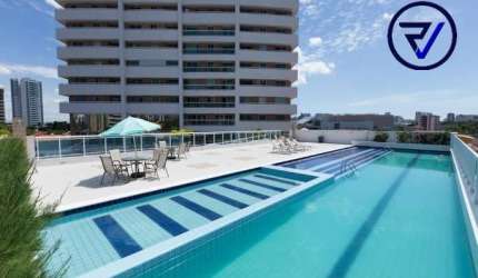 Apartamento com 3 quartos à venda na Rua Jaime Pinheiro, 130, Guararapes, Fortaleza, 77 m2 por R$ 990.000