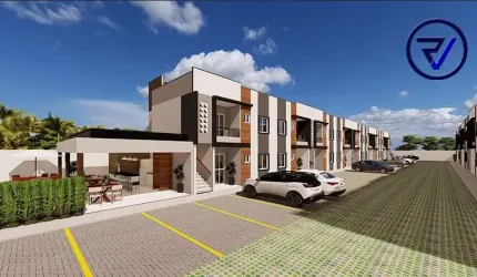 Casa em condomínio fechado com 2 quartos à venda na F, 378, Icaraí, Caucaia, 52 m2 por R$ 237.000