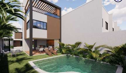Casa em condomínio fechado com 3 quartos à venda na Rua São José, 208, Pacheco, Caucaia, 123 m2 por R$ 419.900