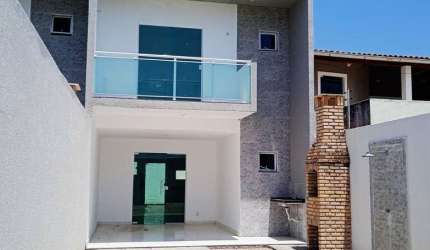 Casa em condomínio fechado com 3 quartos à venda na Luiz Paiva, 23, Iparana, Caucaia, 134 m2 por R$ 410.000