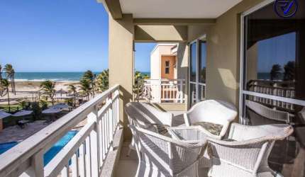 Apartamento com 2 quartos à venda na Avenida Dos Golfinhos, 1825, Porto das Dunas, Aquiraz, 90 m2 por R$ 740.000