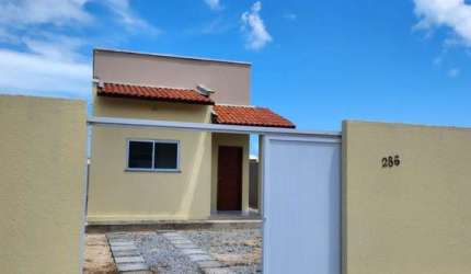 Casa em condomínio fechado com 2 quartos à venda na k, 286, Icaraí, Caucaia, 70 m2 por R$ 215.000