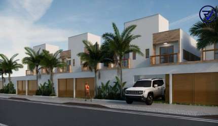 Casa em condomínio fechado com 2 quartos à venda na Das Cavalas, 253, Cumbuco, Caucaia, 85 m2 por R$ 690.000