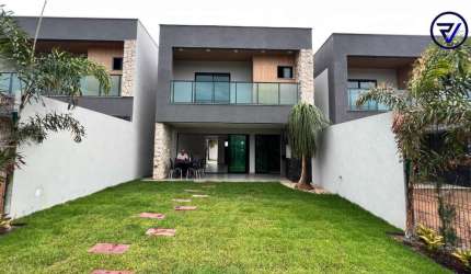 Casa em condomínio fechado com 4 quartos à venda na Rua Maria Teixeira Joca, 722, Coité, Eusébio, 151 m2 por R$ 975.000