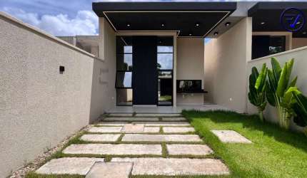 Casa em condomínio fechado com 3 quartos à venda na José Amora Sá, 300, Coité, Eusébio, 122 m2 por R$ 589.000
