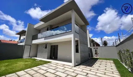 Casa com 4 quartos à venda na Helano Brilhante, 246, Jardim das Oliveiras, Fortaleza, 152 m2 por R$ 740.000