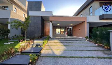 Casa em condomínio fechado com 3 quartos à venda na Atlântica, 2303, Cidade Alpha, Eusébio, 161 m2 por R$ 1.265.000