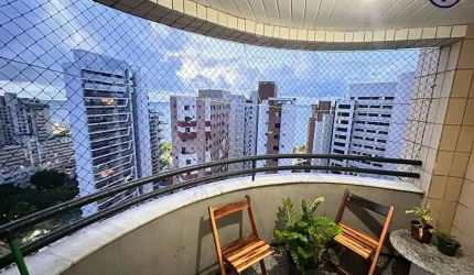 Flat com 1 quarto à venda na Avenida da Abolição, 3340, Meireles, Fortaleza, 42 m2 por R$ 450.000