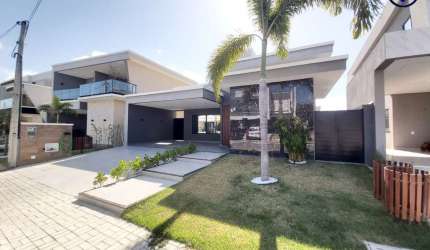 Casa em condomínio fechado com 3 quartos à venda na Santa Rita de Cassia, 100, Urucunema, Eusébio, 180 m2 por R$ 1.100.000