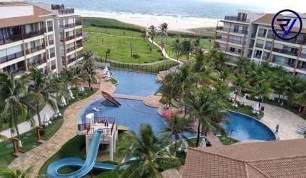 Apartamento com 2 quartos à venda na Avenida Dos Golfinhos, 2071, Porto das Dunas, Aquiraz, 72 m2 por R$ 750.000