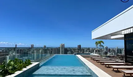 Apartamento com 1 quarto à venda na Rua Tenente Benévolo, 1489, Meireles, Fortaleza, 40 m2 por R$ 750.000