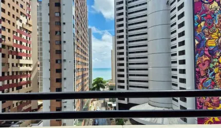 Flat com 1 quarto à venda na Avenida da Abolição, 3340, Meireles, Fortaleza, 38 m2 por R$ 510.000