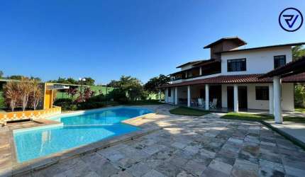 Casa em condomínio fechado com 9 quartos à venda na Laureano Bento de Freitas, 810, Tapera, Aquiraz, 800 m2 por R$ 3.400.000